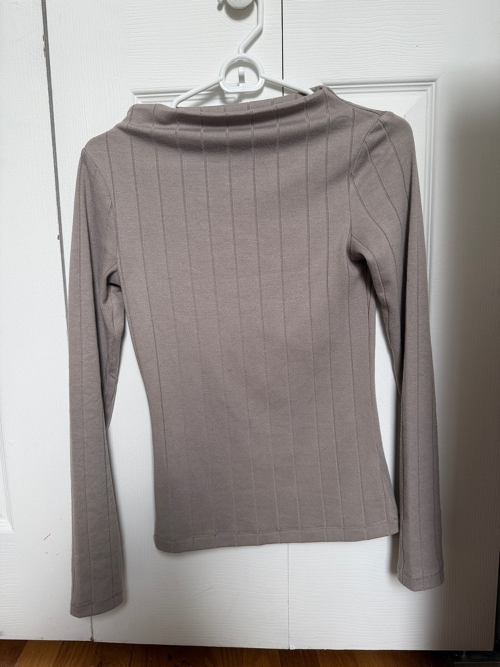 Rag & Bone Mock Neck Ribbed Top